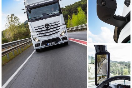 Daimler Trucks replaces exterior mirrors with cameras - Just Auto