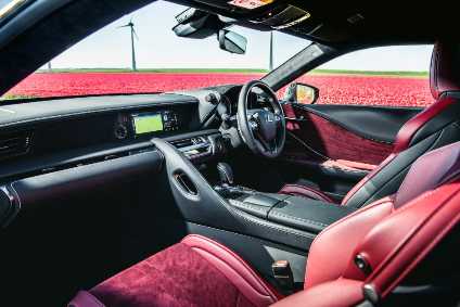 Interior design and technology – Lexus LC 500h - Just Auto