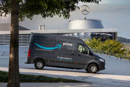 Amazon orders 1,800 e-vans from Mercedes - Just Auto