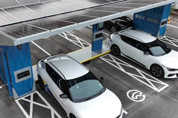 Pop-up mini solar car park launched in UK - Just Auto